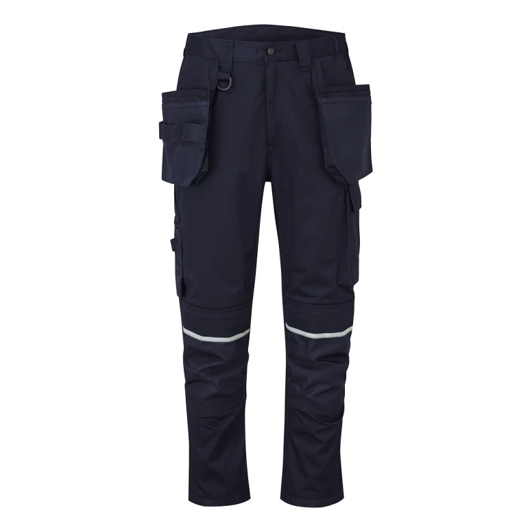 Pantalón de Trabajo Portwest CD845 Multibolsillos Stretch con bolsillos Holster