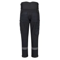 Pantalón de Trabajo Portwest Alta Visibilidad DX408 Multibolsillos Stretch con Soporte Lumbar