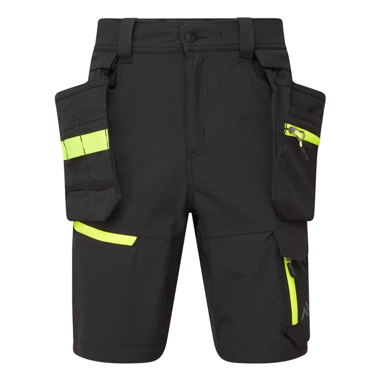 Bermuda de trabajo Portwest EV444 multibolsillos stretch con bolsillos holster desmontables