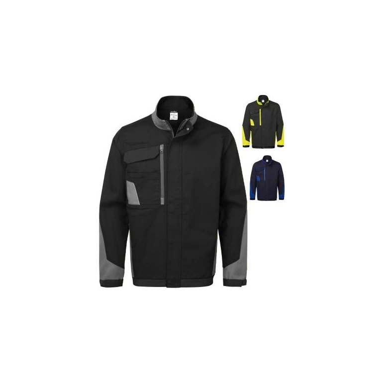 Chaqueta de trabajo Portwest CD118 multibolsillos 100 por ciento algodón aislado