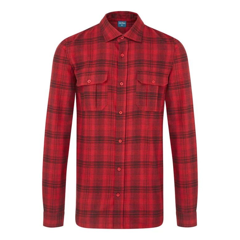 Camisa de trabajo Portwest KA307 100 por ciento algodón