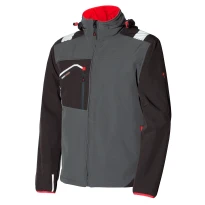 Cazadora de trabajo Stretch Multibolsillos Softshell Issa Line Posh 04527B