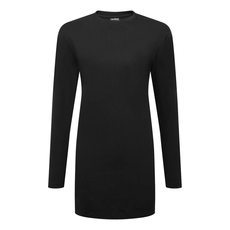 Camiseta de trabajo mujer Portwest B194 larga 100 por ciento algodón
