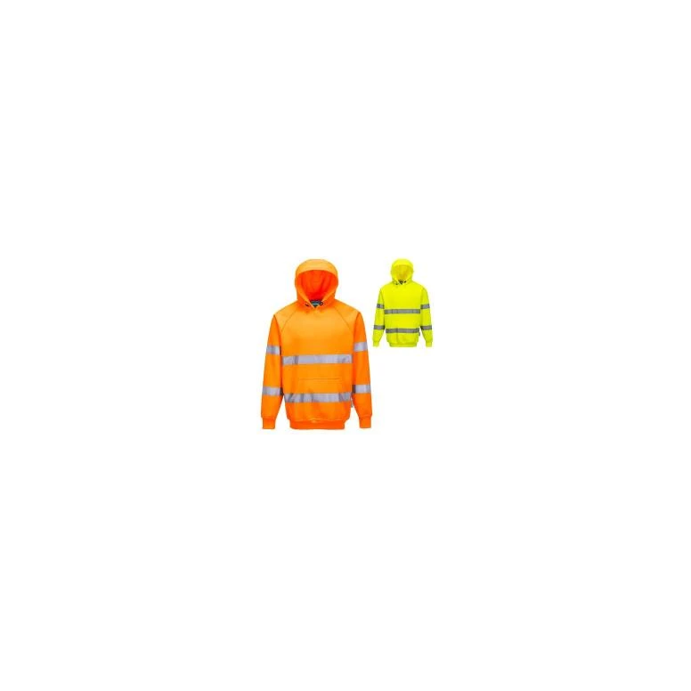 Sudadera de trabajo Portwest alta visibilidad ES304 con capucha