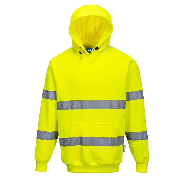 Sudadera de trabajo Portwest alta visibilidad ES304 con capucha