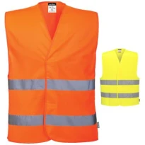 Chaleco de trabajo Portwest alta visibilidad ES474