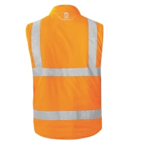 Chaleco reversible Sparco de alta visibilidad Multibolsillos Imbottito - Reverside