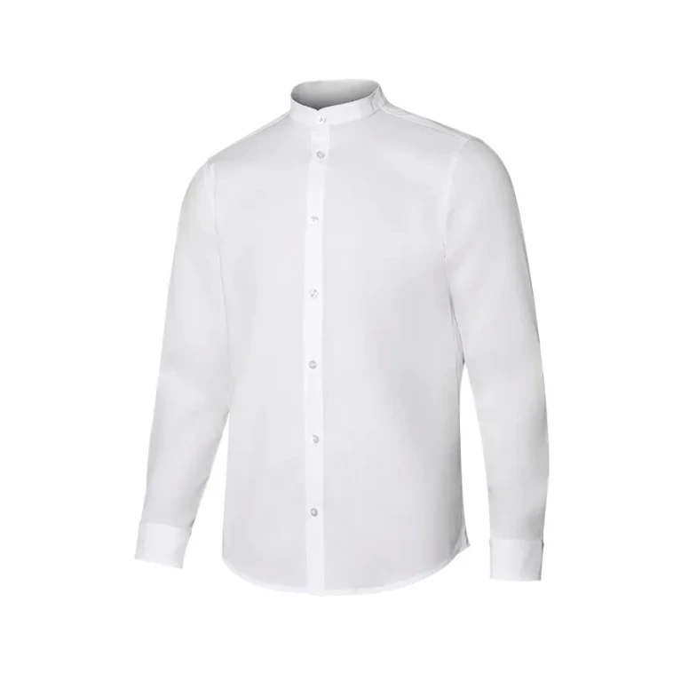 Camisa coreana de trabajo de manga larga Elástica Velilla 405013S
