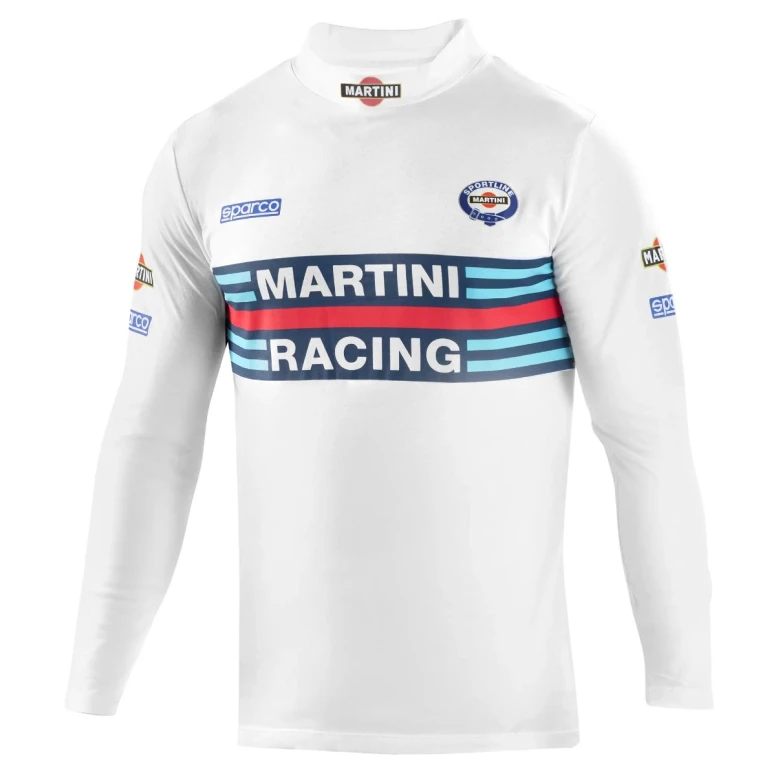 Camiseta de manga larga de trabajo Sparco Replica Martini Racing
