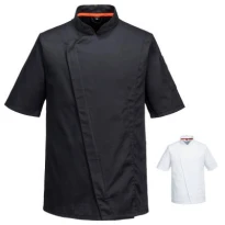 Chaqueta de Cocina Portwest C739 Manga Corta