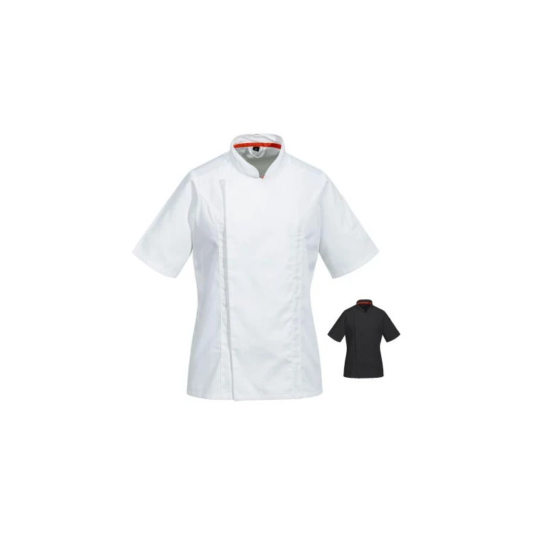 Chaqueta de Cocina Portwest C736 Manga Corta mujer