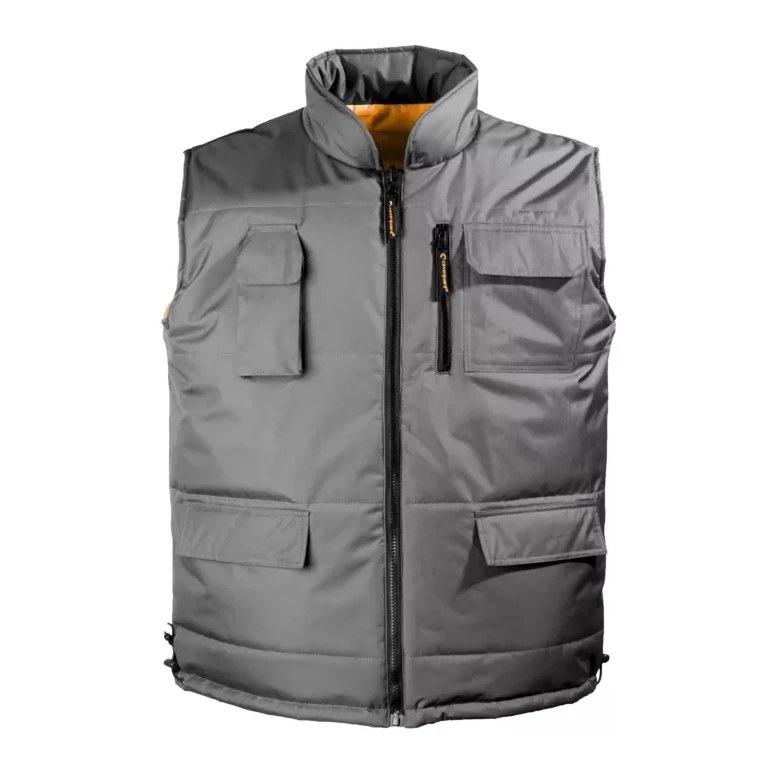 Chaleco de trabajo Coverguard Hi-Way 7HWGO reversible alta visibilidad