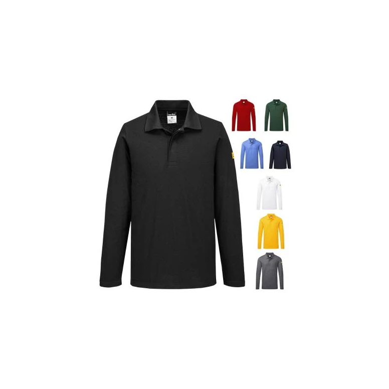 Polo de trabajo Portwest antiestatica ESD AS23