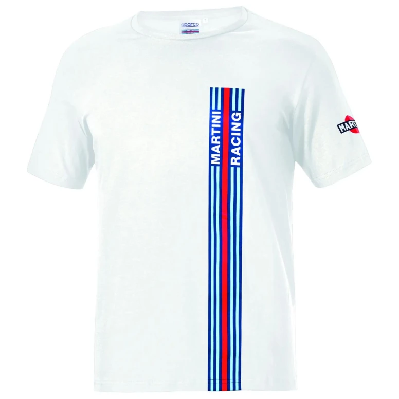 Sparco Big Stripes Martini Racing Camiseta de trabajo