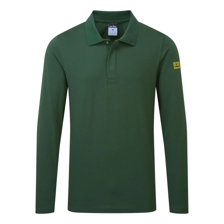 Polo de trabajo Portwest antiestatica ESD AS23