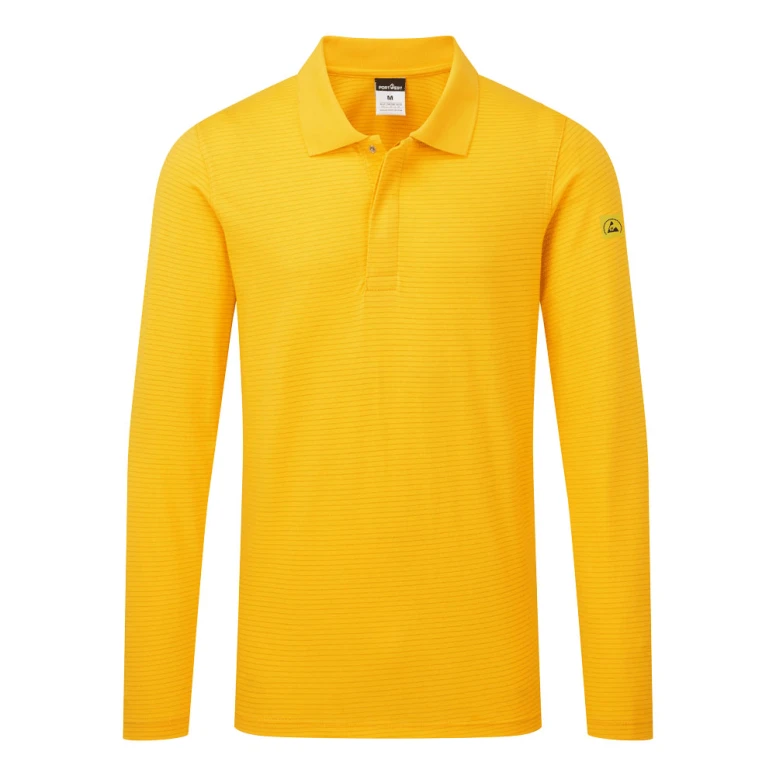 Polo de trabajo Portwest antiestatica ESD AS23