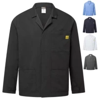 Chaqueta de trabajo Portwest antiestatica ESD AS18 laboratorio