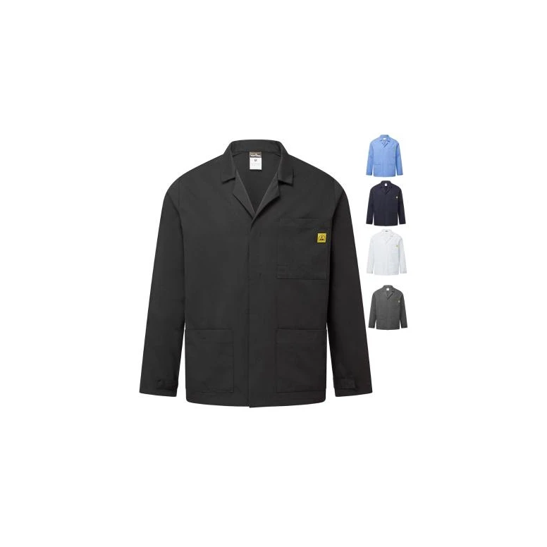 Chaqueta de trabajo Portwest antiestatica ESD AS18 laboratorio
