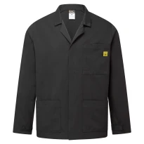 Chaqueta de trabajo Portwest antiestatica ESD AS18 laboratorio