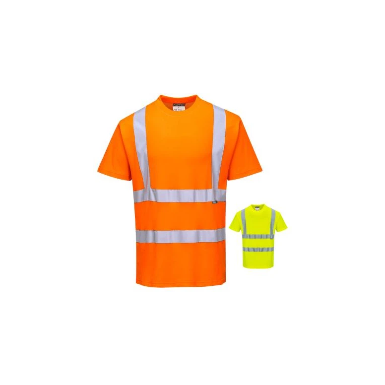 Camiseta de trabajo Portwest S170 alta visibilidad