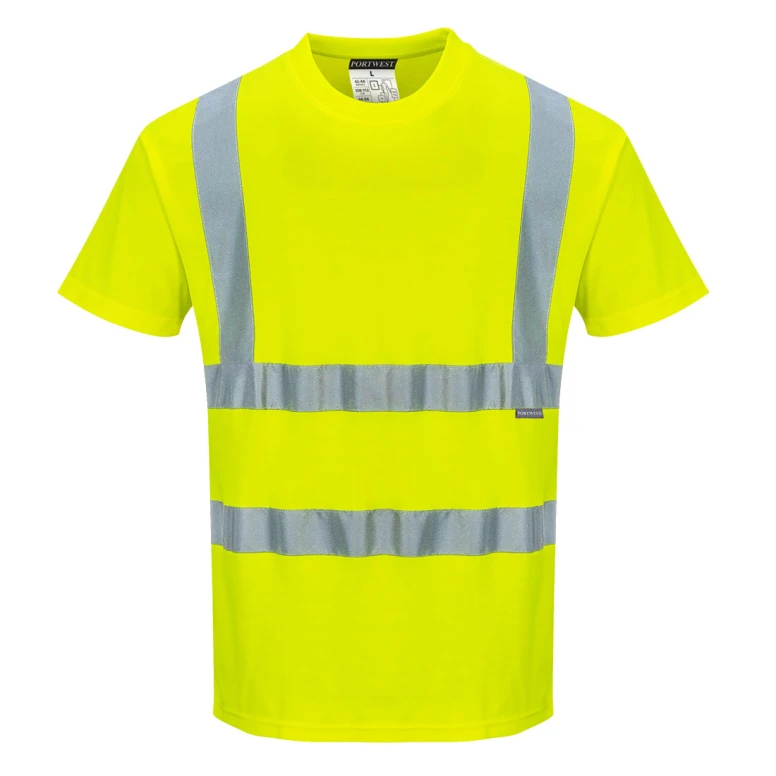 Camiseta de trabajo Portwest S170 alta visibilidad