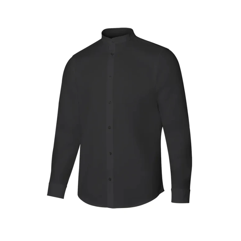Camisa coreana de trabajo de manga larga Elástica Velilla 405013S
