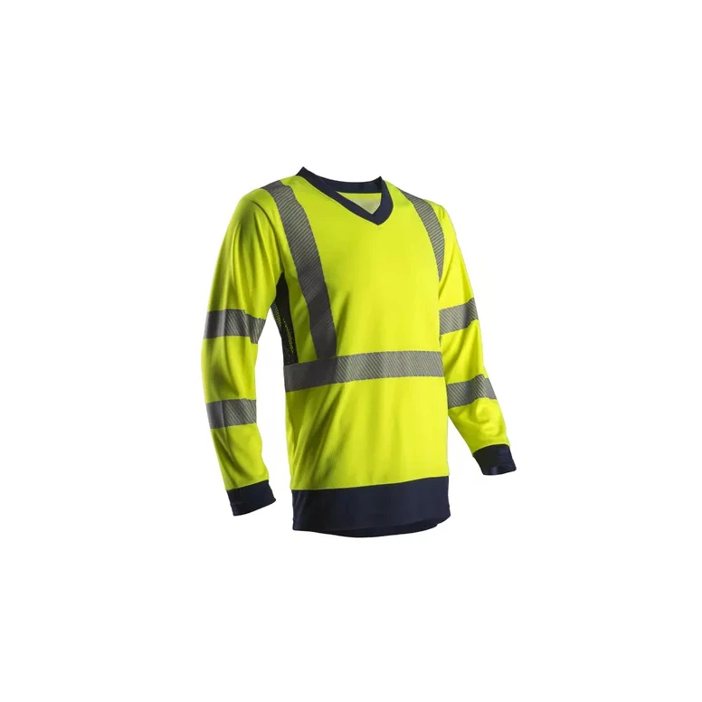 Camiseta de trabajo Coverguard mangas largas Suno 7SUNR Alta visibilidad