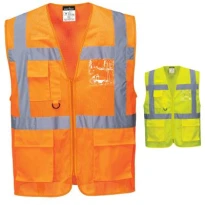 Chaleco de Trabajo Portwest ES376 Alta Visibilidad Multibolsillos