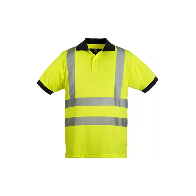 Camiseta de Trabajo Coverguard de Manga Corta Yard MO70270 Alta Visibilidad