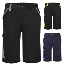 Bermuda de trabajo Portwest CD114 multibolsillos 100 por ciento algodón