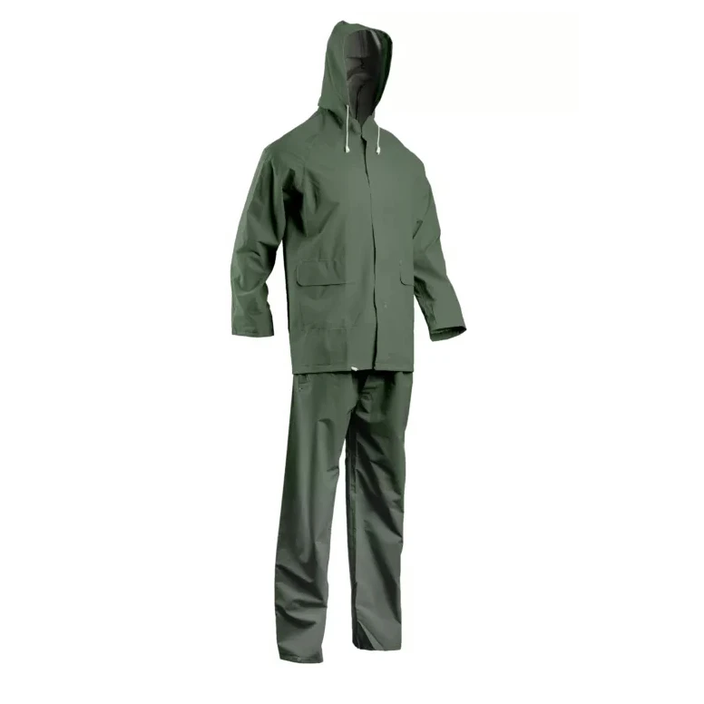 10 Piezas - Mono de Trabajo Coverguard PVC Set MO50200 Impermeable