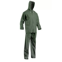 10 Piezas - Mono de Trabajo Coverguard PVC Set MO50200 Impermeable
