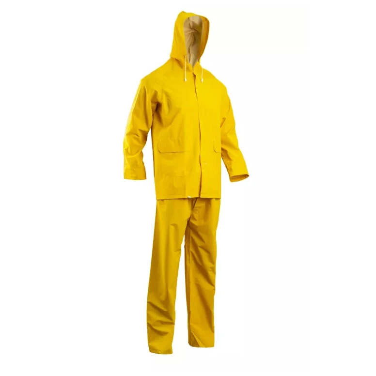 10 Piezas - Mono de Trabajo Coverguard PVC Set MO50200 Impermeable