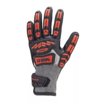 5 Pares - Guantes de Trabajo Coverguard en Nitrilo Eurocut Impact 200 1CHIC30 Anticorte