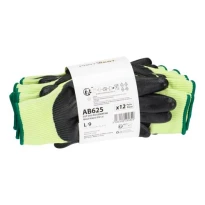 12 piezas - Guantes de trabajo Portwest AB625 anti corte recubiertos en PU 2