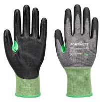 12 piezas - Guantes de trabajo Portwest A637 anti corte recubiertos en PU 2