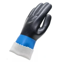12 Pares - Guantes de Trabajo Coverguard en Neopreno Eurochem NES30 1CHNE30 Protección Química
