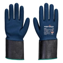 12 piezas - Guantes de trabajo Portwest A304 anti corte recubiertos en nitrilo