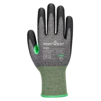 12 piezas - Guantes de trabajo Portwest A638 anti corte recubiertos en PU