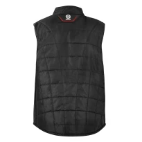 Chaleco de trabajo Sparco PARAMOUNT con interior de forro polar acolchado invernal Multibolsillos - negro