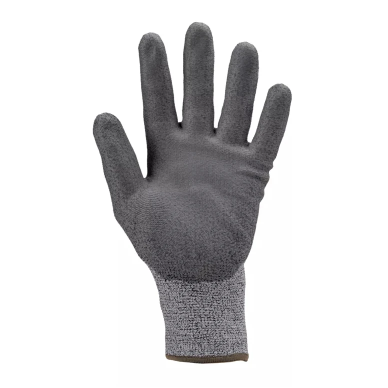 12 Pares - Guantes de Trabajo Coverguard en Poliuretano Eurocut 1CRAG anticorte