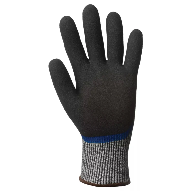 5 pares - Guantes de trabajo Coverguard de nitrilo Eurocut N505 1CRAN Anticorte