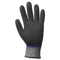5 pares - Guantes de trabajo Coverguard de nitrilo Eurocut 1CRFN Anticorte