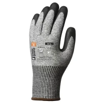 5 pares - Guantes de trabajo Coverguard de nitrilo Eurocut 1CRLG anticorte