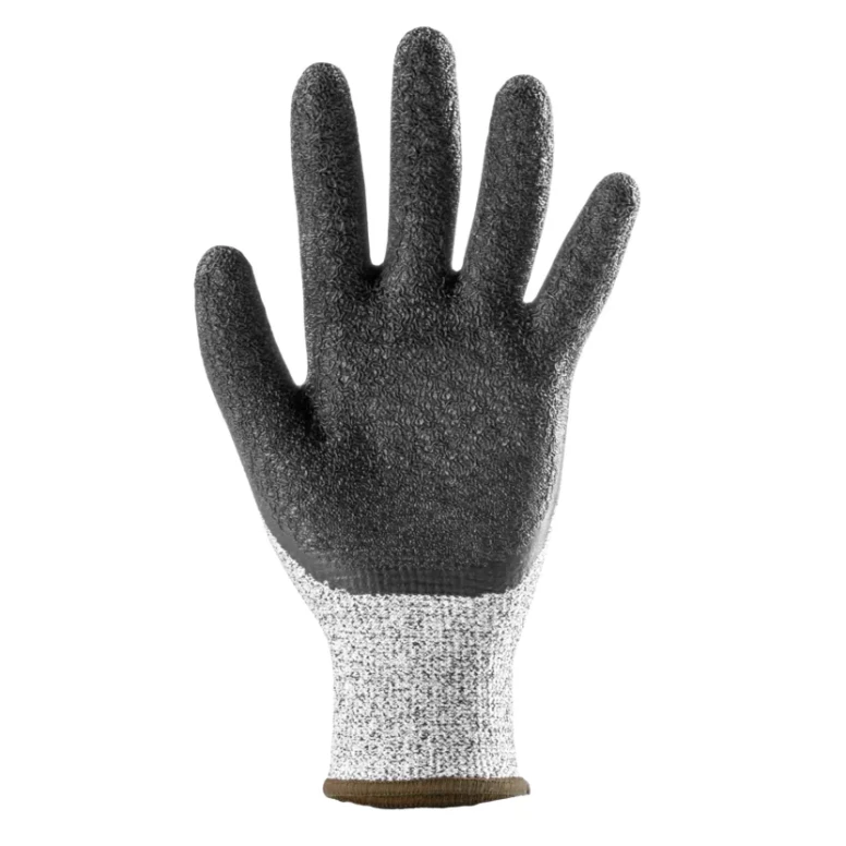 5 pares - Guantes de trabajo Coverguard de látex Eurocut 1CRLB0P