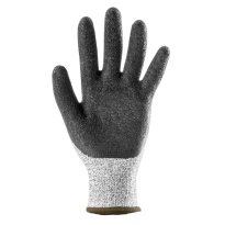 5 pares - Guantes de trabajo Coverguard de látex Eurocut 1CRLB0P
