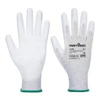 12 Piezas - Guantes de Trabajo Portwest AB199 Antiestatico Recubiertos de PU