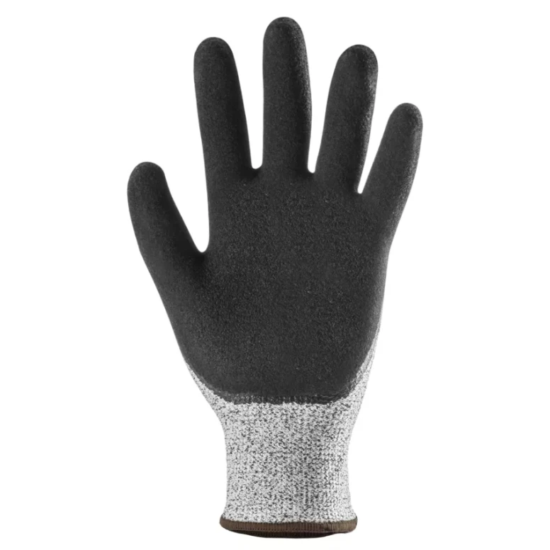 10 pares - Guantes de trabajo Coverguard de nitrilo Eurocut 1CRNB Anticorte