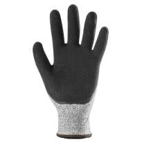 10 pares - Guantes de trabajo Coverguard de nitrilo Eurocut 1CRNB Anticorte