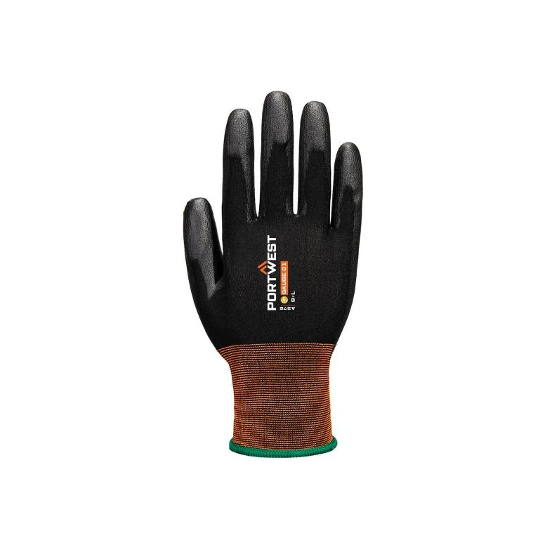 12 Piezas - Guantes de Trabajo Portwest A372 Transpirables Anticalor Recubiertos PU